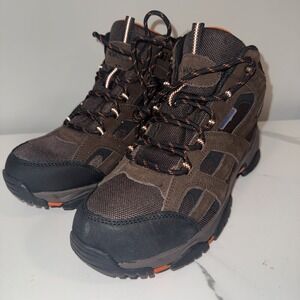 Nevados Mens Rubicon Mid Waterproof Hiking Boots Shoes 9M Brown Black No Box